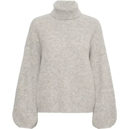 Weicher und stilvoller Alphagz Rollkragenpullover , Damen, Größe: M - Gestuz - Modalova