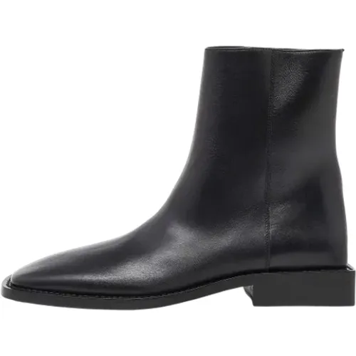 Pre-owned Leather boots , female, Sizes: 5 1/2 UK - Balenciaga Vintage - Modalova
