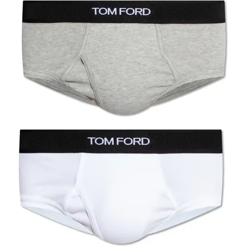 Slips Zwei-Pack , Herren, Größe: XS - Tom Ford - Modalova