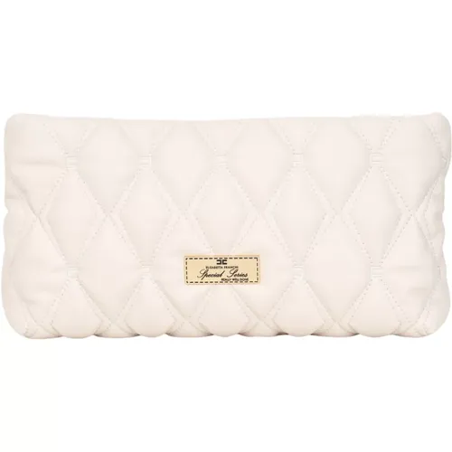 Geprägte weiße Clutch-Handtasche Herbst Winter - Elisabetta Franchi - Modalova