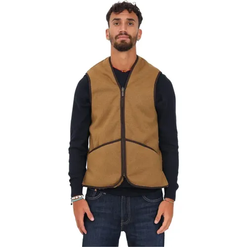 Brauner ärmelloser Pullover - Barbour - Modalova