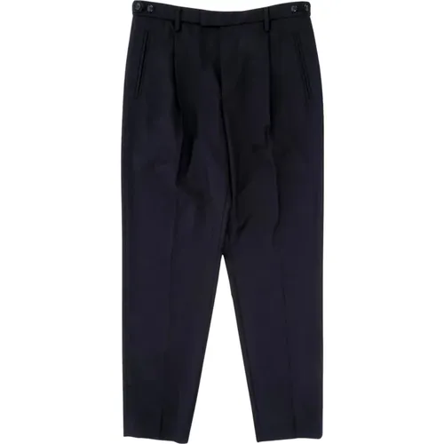 Slim Wool Flannel Pants with Adjustable Waist , male, Sizes: M, XL, S - Barena Venezia - Modalova