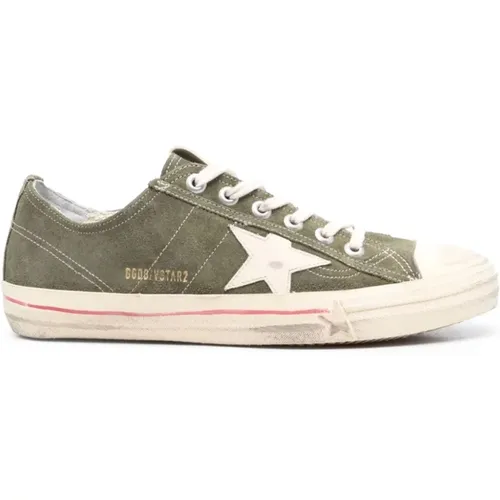 Star-Patch Schnürschuhe , Herren, Größe: 40 EU - Golden Goose - Modalova