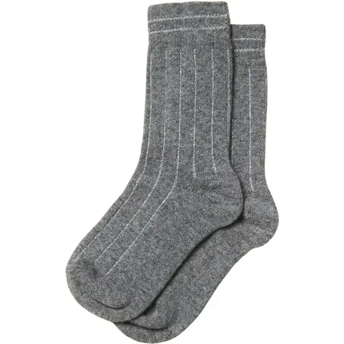 Lurex-Socken , unisex, Größe: S/M - PESERICO - Modalova