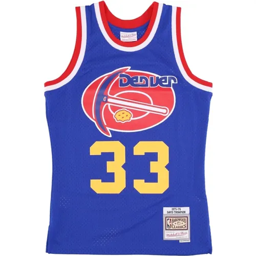 NBA Basketball Tank Top Thompson 1975-76 , Herren, Größe: L - Mitchell & Ness - Modalova