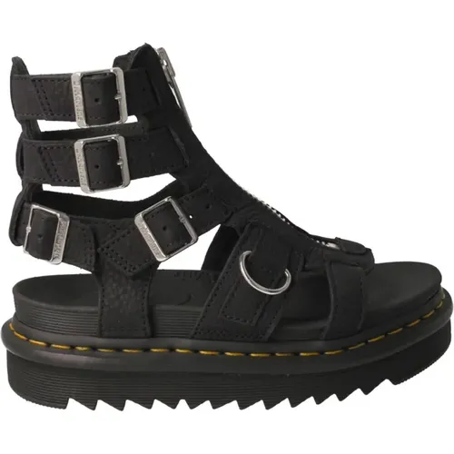 Schwarze Olson Damen Sandalen , Damen, Größe: 37 EU - Dr. Martens - Modalova