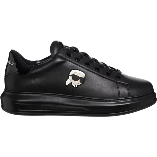 K/Ikonik Kapri Sneakers - Lace Closure, Plain Pattern , male, Sizes: 10 UK - Karl Lagerfeld - Modalova