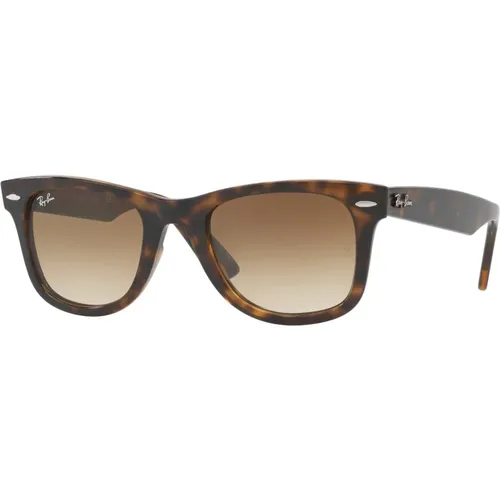 Klassische Wayfarer Sonnenbrille braune Verlaufsgläser , unisex, Größe: 50 MM - Ray-Ban - Modalova