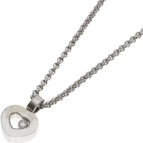 Pre-owned White Gold necklaces , female, Sizes: ONE SIZE - Chopard Pre-owned - Modalova