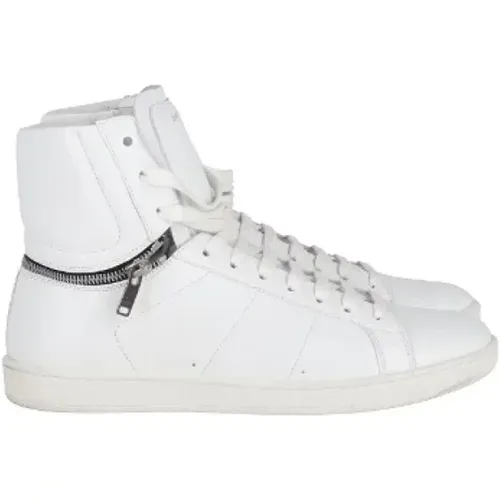 Pre-owned Leather sneakers , female, Sizes: 7 UK - Saint Laurent Vintage - Modalova