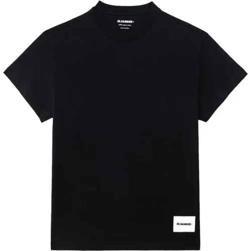 Schwarzes T-Shirt-Set , Herren, Größe: L - Jil Sander - Modalova