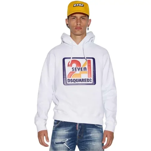 Stilvolle Sweatshirt Kollektion - Dsquared2 - Modalova