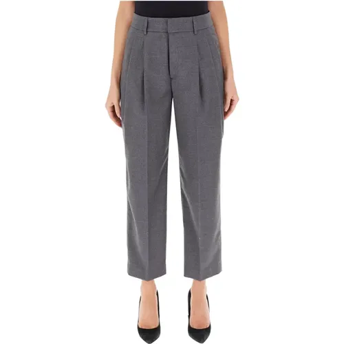 Grey Stylish Trousers , female, Sizes: W26, W27, W29 - Dondup - Modalova