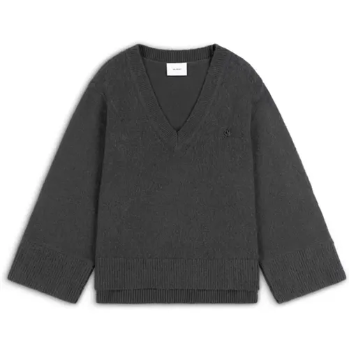 Regen V-Ausschnitt Pullover , Damen, Größe: XL - Axel Arigato - Modalova