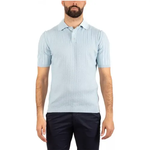 Mens Polo Shirt , male, Sizes: M, XL, S, L - Daniele Fiesoli - Modalova