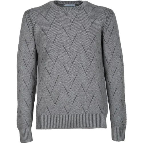 Melange Wool Blend Sweater , male, Sizes: 3XL - Gran Sasso - Modalova
