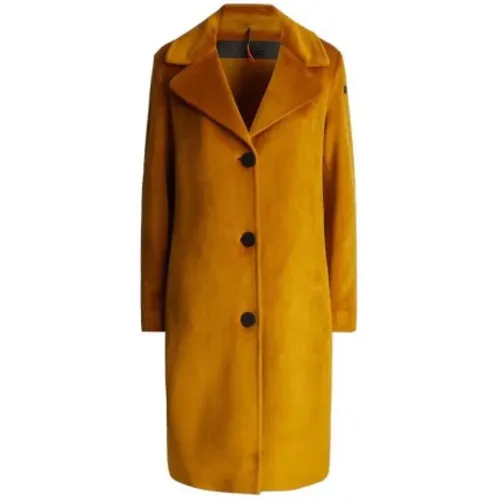 Simple Buttoned Coat , female, Sizes: M - RRD - Modalova