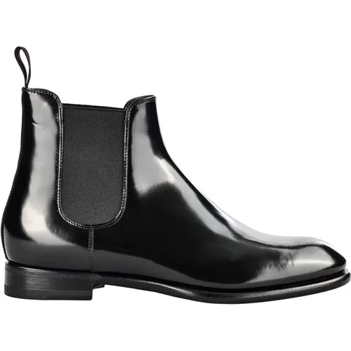 Italienische Leder Stiefeletten Beatles Stil , Damen, Größe: 35 EU - Santoni - Modalova