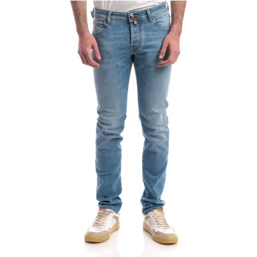 Slim-fit Jeans Upgrade Collection , male, Sizes: W44 - Jacob Cohën - Modalova