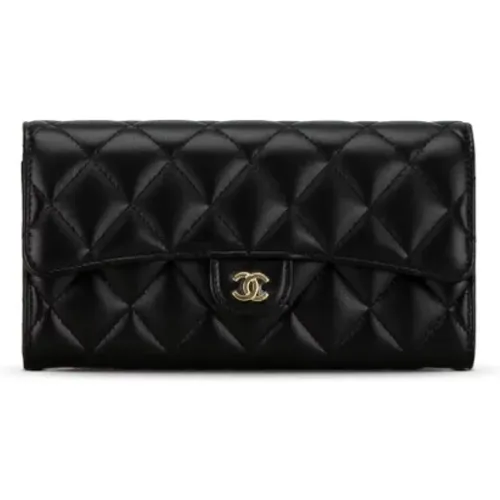 Pre-owned Leather wallets , female, Sizes: ONE SIZE - Chanel Vintage - Modalova