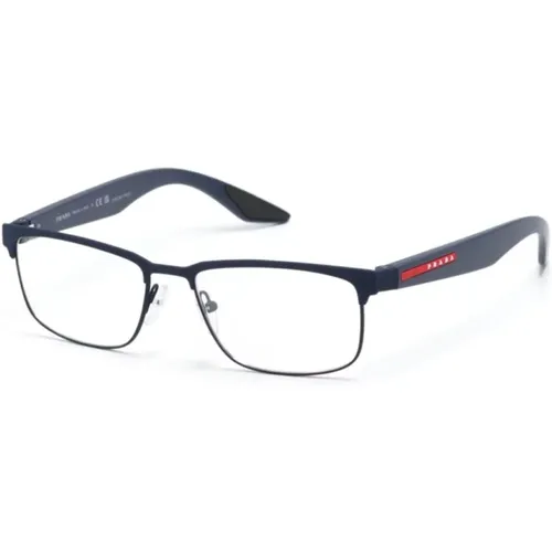 Linea Rossa Optical Frame , male, Sizes: 54 MM - Prada - Modalova