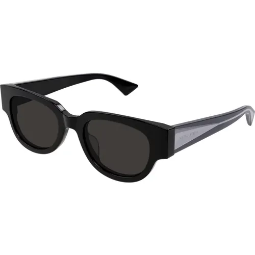 Oval Sunglasses Women , female, Sizes: 52 MM - Bottega Veneta - Modalova
