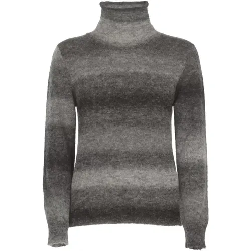 Kaschmir Alpaka Hoher Kragen Pullover , Damen, Größe: XS - Kangra - Modalova