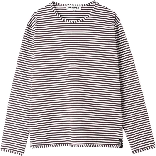 Striped Longsleeve T-Shirt , Herren, Größe: M - Sunnei - Modalova