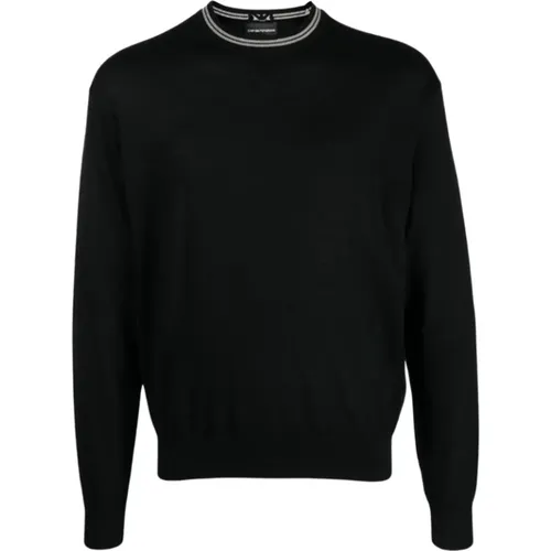 Stylish Pullover Sweater , male, Sizes: XL, L, S, M - Emporio Armani - Modalova