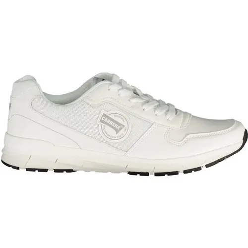 Polyester Sneaker with Contrast Details , male, Sizes: 7 UK, 8 UK, 10 UK - Carrera - Modalova