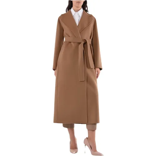 Poldo Belted Coat , female, Sizes: S, M - Max Mara - Modalova