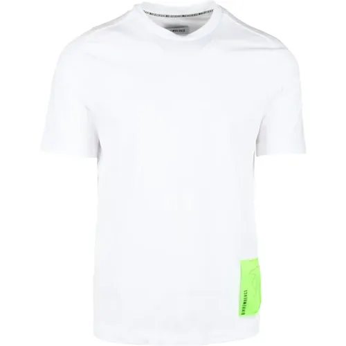 Baumwoll Elasthan T-shirt - Bikkembergs - Modalova