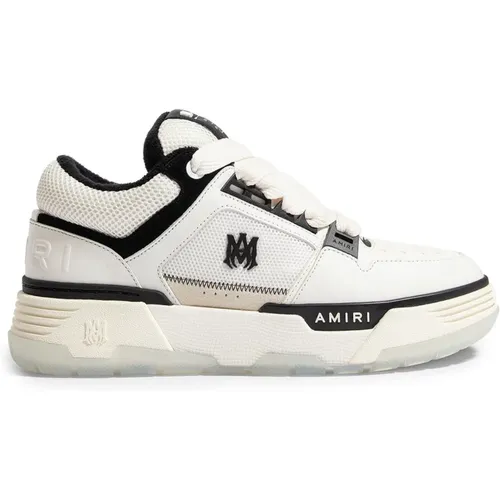 Monogram Leather Mesh Sneakers , male, Sizes: 10 UK, 11 UK, 12 UK, 9 UK, 8 UK - Amiri - Modalova