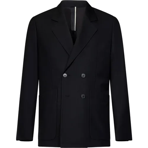 Double-Breasted Blazer Outerwear , male, Sizes: S, M, 2XL, 3XL, L, XL - Low Brand - Modalova