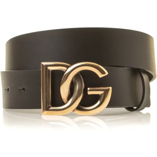 Buckle Belt , male, Sizes: 95 CM, 105 CM, 85 CM, 90 CM, 100 CM - Dolce & Gabbana - Modalova