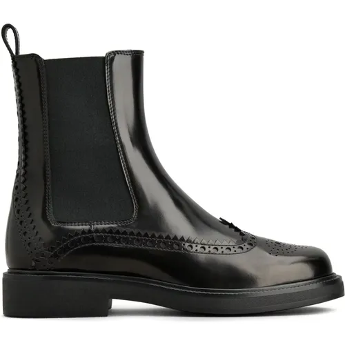 Leder Stiefelette Tod's - TOD'S - Modalova