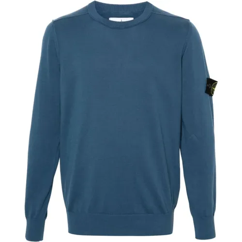 Round-neck Knitwear Stone Island - Stone Island - Modalova