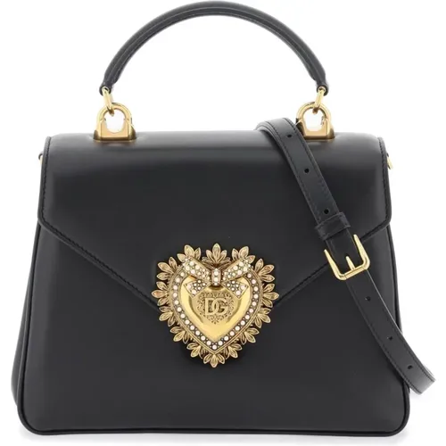 Devotion Handtasche mit Herzapplikation - Dolce & Gabbana - Modalova