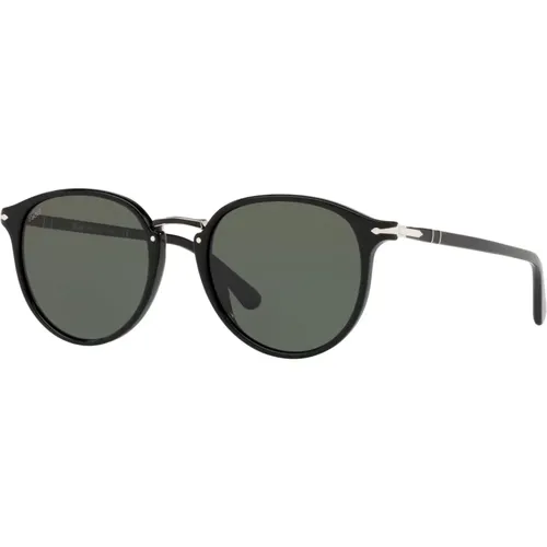 Grey Green Sunglasses , male, Sizes: 51 MM - Persol - Modalova