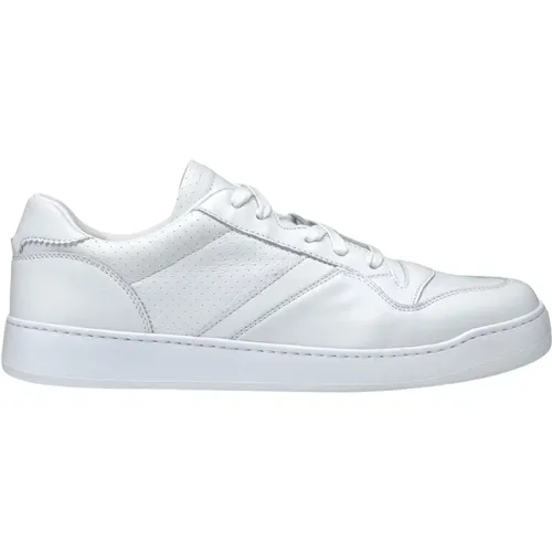 Weiße Leder Superleichte Sneakers - Doucal's - Modalova