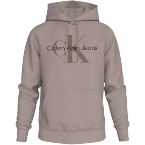 Kapuzenpullover mit Taschen , Herren, Größe: M - Calvin Klein - Modalova