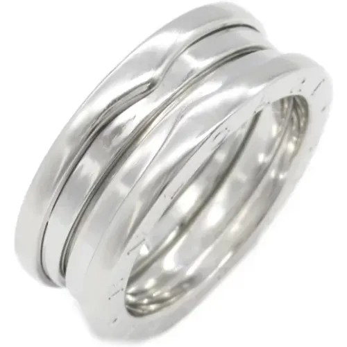 Pre-owned White Gold rings , female, Sizes: ONE SIZE - Bvlgari Vintage - Modalova