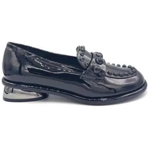 Studded Patent Loafer , female, Sizes: 6 UK, 8 UK, 5 UK, 7 UK - Jeannot - Modalova