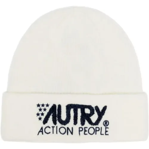 Unisex Hat , male, Sizes: ONE SIZE - Autry - Modalova