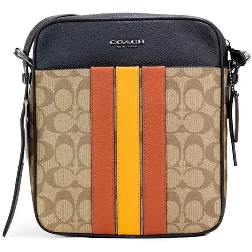 Varsity Stripe Crossbody Tasche , Damen, Größe: ONE Size - Coach - Modalova