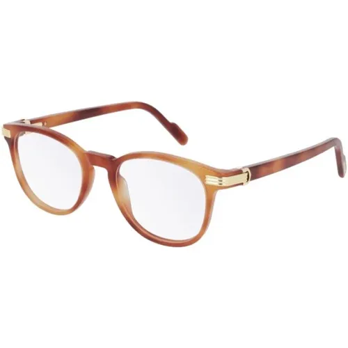 Sleek Montura Glasses , unisex, Sizes: 50 MM - Cartier - Modalova
