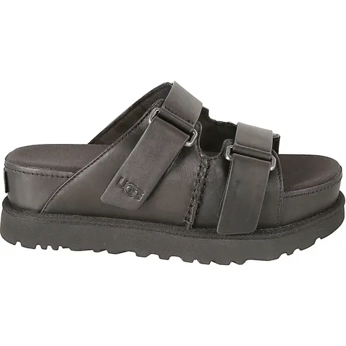 Leather Sandals with Platform Sole , female, Sizes: 3 UK, 8 UK, 4 UK - Ugg - Modalova