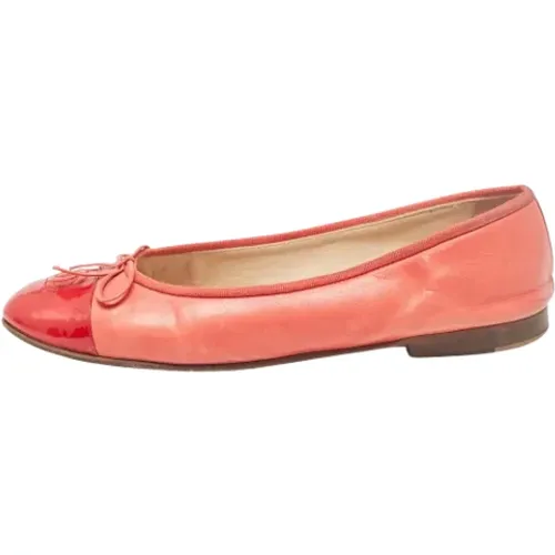 Pre-owned Leder flats - Chanel Vintage - Modalova