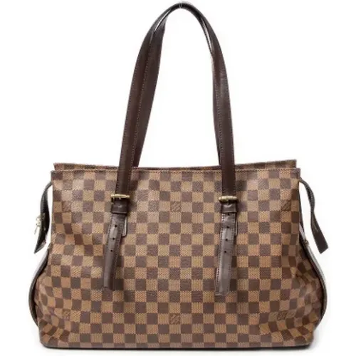 Pre-owned Coated canvas shoulder-bags , female, Sizes: ONE SIZE - Louis Vuitton Vintage - Modalova