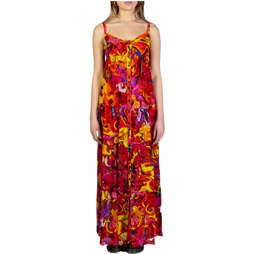 Spring/Summer Long Dress Hilla , female, Sizes: XS, S, M - Aniye By - Modalova